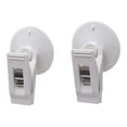 thumbnail image 1 of BIZHUA Car Suction Cup Clips, Card and Ticket Clips, Home Storage Clips, Whiteset of 2 Car Suction Cups Sunshade Curtains Card Holder Securing Clip, 1 of 3