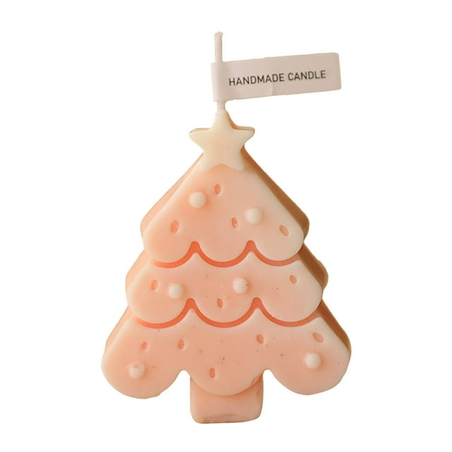 BIZHUA Christmas Tree Candles Decorative Candles Burning Time Soy