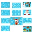 BIZHUA Clearance Stickers Xmas Window Doublesided Static 11PC