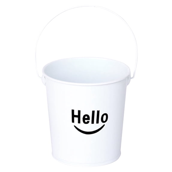 BIZHUA Colorful Mini Metal Storage Buckets, Decorative Desk Organizer Pails, Multi Purpose Container For Home Desktop Party Sundry Storage