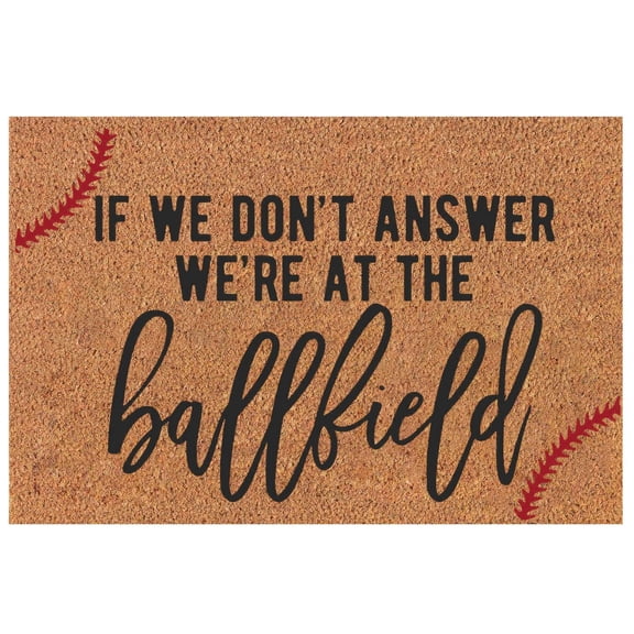 BIZHUA Football Fun Letter Themed Carpet, Fun Floor Mats, Sports Baseball Football Fun Letter Themed Carpet Non-Slip Entrance Entrance Mat Absorbent Bathroom Kitchen Fun Floor Mat