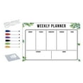 BIZHUA Hanging Erasable Acrylic Weekly Planner Note Board Lanyard