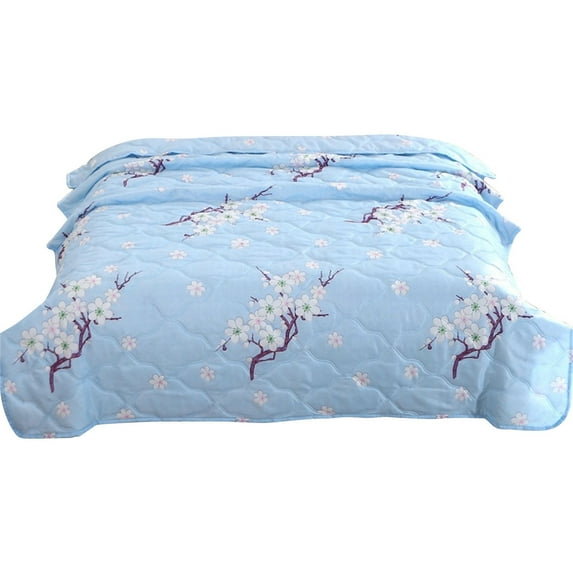 BIZHUA Ice Blankets for Hot Sleepers Ice Blanket for All Season Lightweight Summer Cotton Cooler Quilt for Hot Sleepers and Night Sweats Arc Chill Keep Cool Twin Size Soft