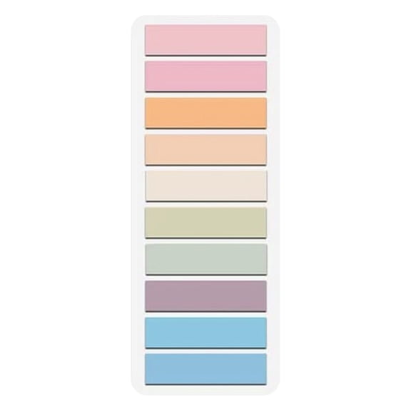 BIZHUA Index Tabs Pink Blue, Pastel Color Page Flags for Planner Journals, Self Adhesive Tabs for Office Home