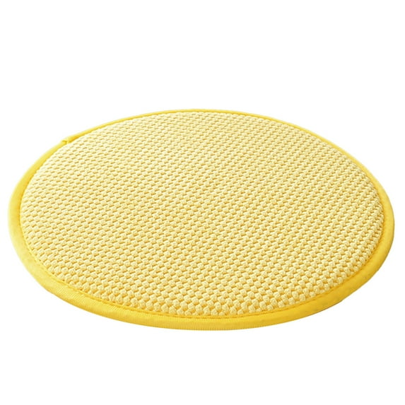 BIZHUA Jacoje Round Stool Chair Cushions Indoor/Outdoor Round Stool Cushion Circle Chair Pad with Ties Cover for Dining Kitchen Bar Chairs Cushions(1Pcs Diameter 30Cm), Cushion*1Pc