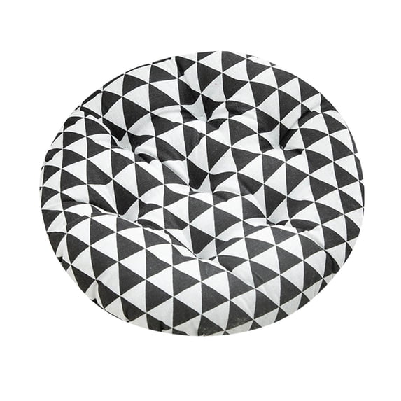 BIZHUA Round Cushions Are Used for Computer Cushions, office Cotton and Linen Cushion1 Cushion