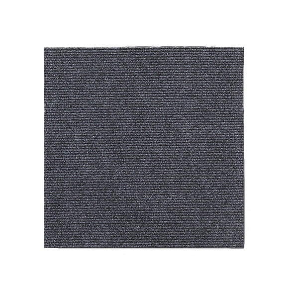BIZHUA Carpet Tiles 24" X 24" Peel and Stick Self Adhesive Square Carpet with Soft Pad Non Slip Carpet Floor Tiles Easy Diy for Bedroom Living Rooma Floor Mat