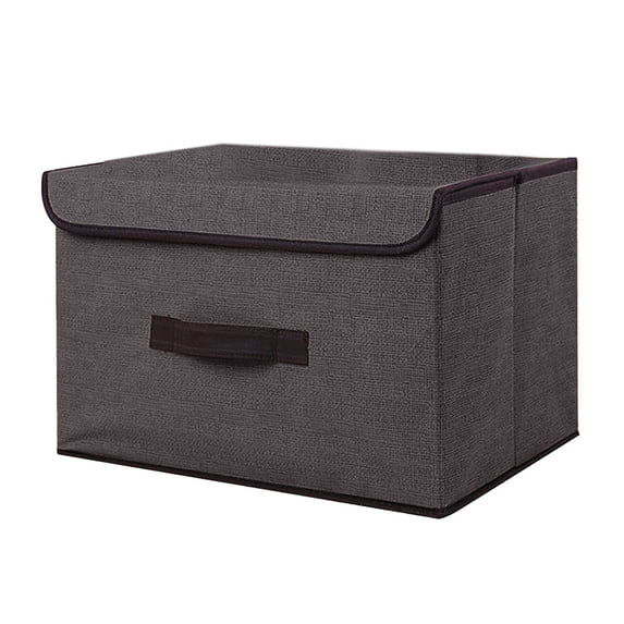 BIZHUA Storage Box Foldable Clothing Sundries Portable Storage Box with Lid Foldable Storage Box, 1Pc Storage Box