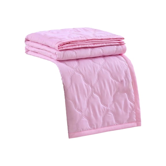 BIZHUA Sweat-Proof Blanket, Cold-Proof Blanket, Summer Blanket, Skin-Friendly Solid Color Printed Washed Cotton Cool Quilt, Hot Sleeping Quilt, Summer Quilt, Ventilation Quilt