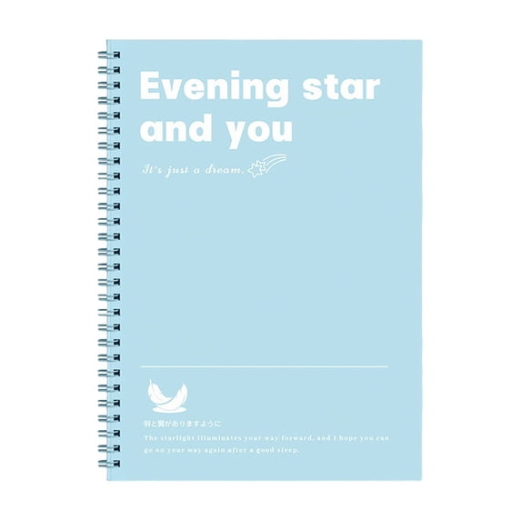 BIZHUA Thick Spiral Notebook A5, 200 Page Coil Bound Journal for Heavy Use, Wirebound Notepad for College Office