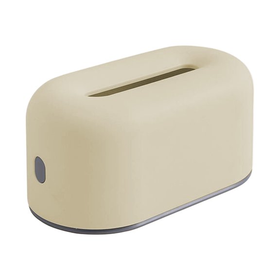 BIZHUA Tissue Box Cover Holder Plastic Tissue Box Simple Paper Holder Dispenser Home Storage Case for Home Dormitory Bedroom Coffee Table Restaurant, A Tissue Box