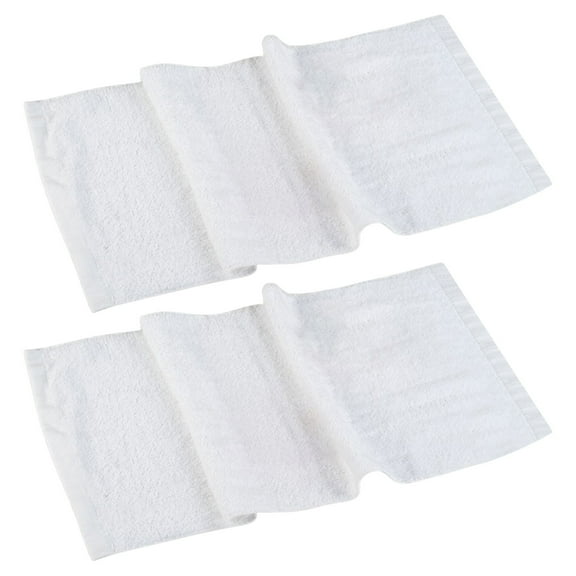 BIZHUA Washcloths Hotel 30*65Cm White Towel Cotton Hand Soft Bath Towels Bathroom Products, 1* (40G 21 Pieces, 80% Cotton 30*60) Hotel Towel