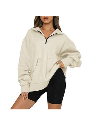 Half zip deals up sweatshirts