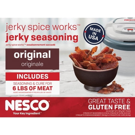 NESCO BJ-6 3-Pack Jerky Spice Works - PACK OF 4 — Residential Use, Standard Application