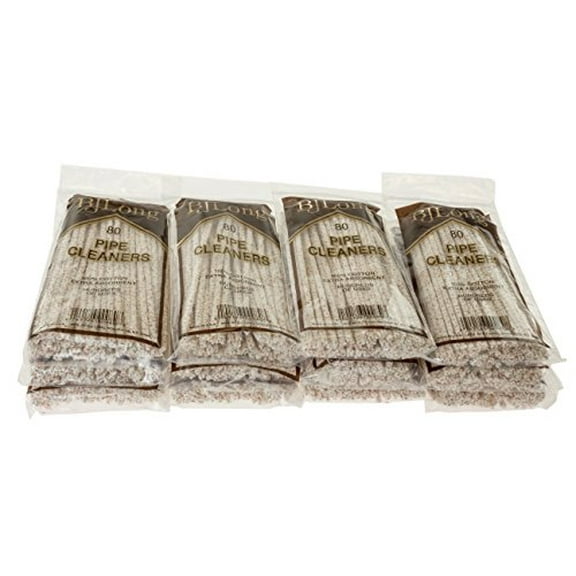 BJ Long Pipe Cleaners 80 Count - 12 Pack TP-1428