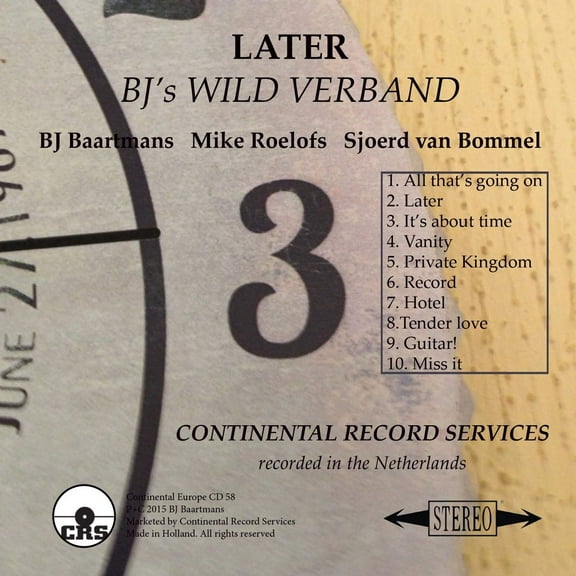 BJ's Wild Verband - Later (Audiobook)