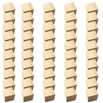 BJBSJSZ 50 Pcs Wooden Cubes Unfinished Wood Blocks for Wood Crafts, Wooden Cubes, Wood Square Blocks for Crafts and DIY Decor, and DIY Projects