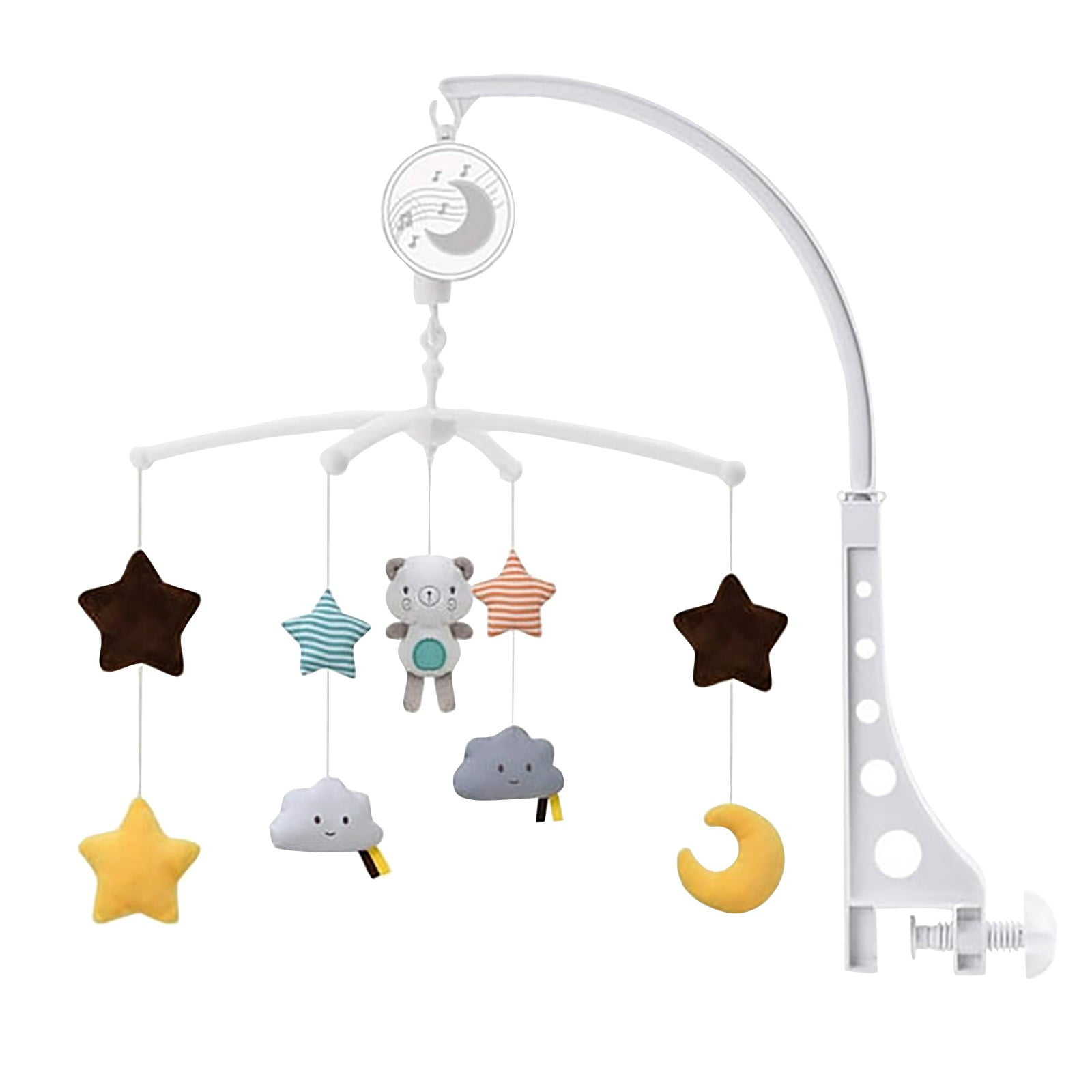 Mamimami Home Handmade Wooden Baby Mobile, Blue Space