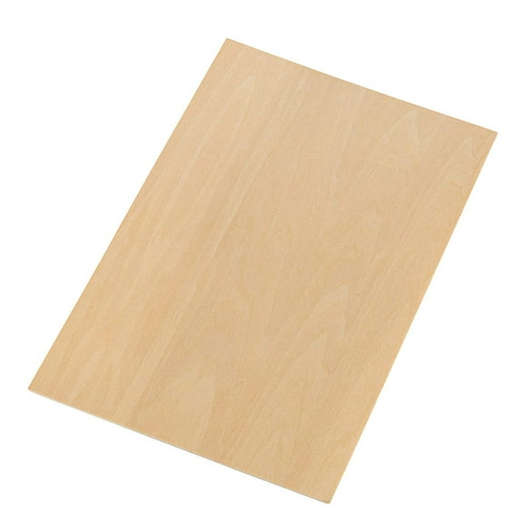 BJBSJSZ Background Wall Handmade Wood Panels, Rectangle Thin Plywood Wood Sheets for Crafts, Wood Burning and CNC Cutting, Wooden DIY Ornaments