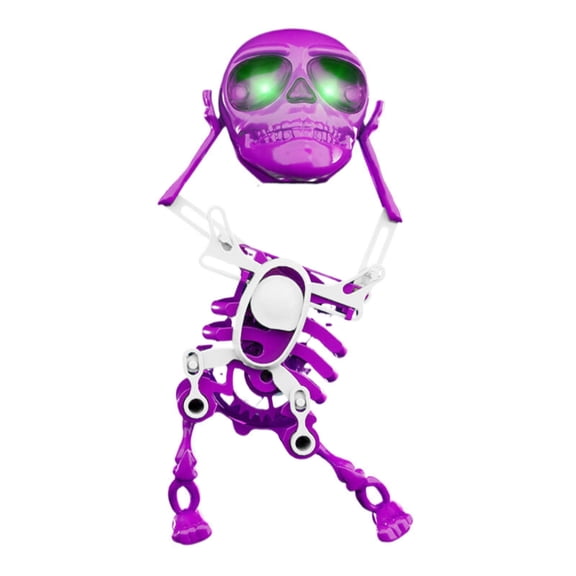 BJBSJSZ Dancing Skeletons Halloween Decorated Skeletons, Glow in The Dark, No Assembly Required, 3D Swinging Skeleton Toy, Fun Toys and Decorations for Haunted Houses and Party Decorations