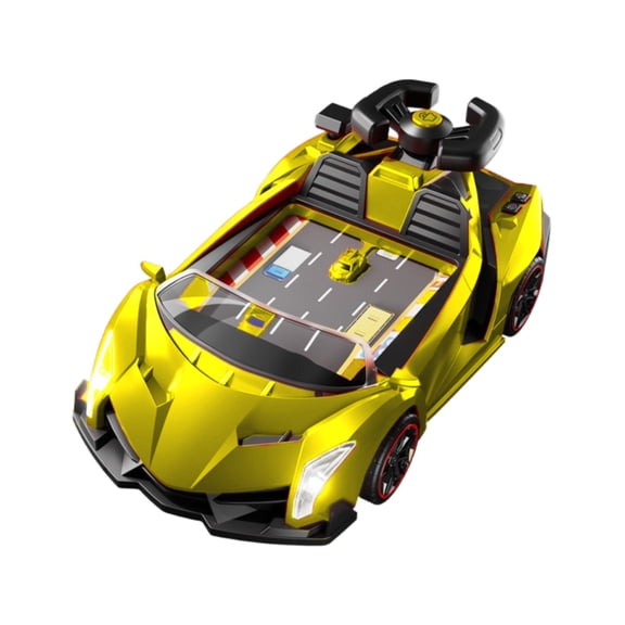 BJBSJSZ Driving Simulator, Driving Simulator for Kids, Interactive Driving Toy with Music and Lights, Educational Driving Game for Children Aged 3+