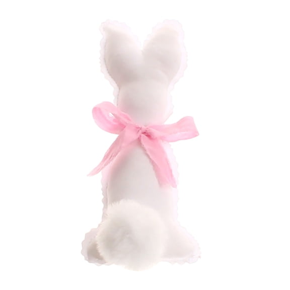 BJBSJSZ Easter Bunny Decorations for The Home Hanging Ornaments Cotton Bunny Rustic Freestanding Tabletop for Home Tiered Tray Ornaments Farmhouse Decor for Easter Gifts