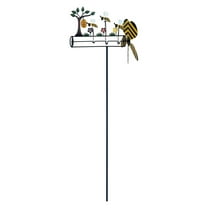 BJBSJSZ Garden Pinwheels, Wind Spinners with Metal, Decor Pinwheels Windmills Whirligigs Kids Toys for Outdoor Indoor Garden Yard Lawn Patio Party Wedding Decorations