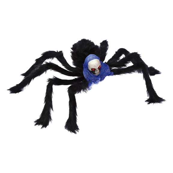 BJBSJSZ Halloween Spider Decorations, Scary Spiders, Realistic Red Eyes Spider Decoration Props for Window Wall and Outdoor Indoor Yard Patio House Decor