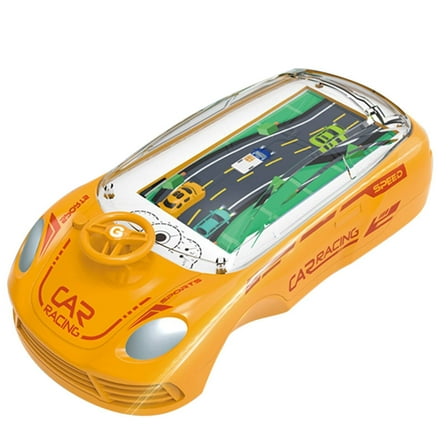 BJBSJSZ Kids Simulation Adventure Driving Racing Car Game, Children's Handheld Game Console, Educational Musical Car Toys, Boys Girls Small Car Thinking Training Concentration