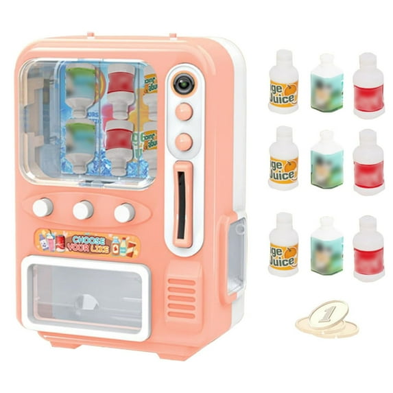 BJBSJSZ Kids Toy Vending Machine Toys, Vending Machines Dispenser Toys for Kids with Music and Lights Juice Drink Perfects for Kids Girls and Boys Age 3-8