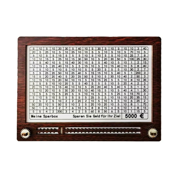 BJBSJSZ Piggy Bank for Adults Kids, Large Cash Vault Wooden Savings Box, Coin Money Savings Box with Counter Gift for Adults Kids Boys Girl,Money Saving Box,Saving Box