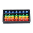 thumbnail image 1 of BJBSJSZ Plastic Abacus Beads Chinese Calculator Abacus 17 Digits Math Learning Educational Abacus Counting Tool for Kids Adults, 1 of 6