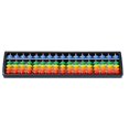 thumbnail image 1 of BJBSJSZ Plastic Abacus Beads Chinese Calculator Abacus 17 Digits Math Learning Educational Abacus Counting Tool for Kids Adults, 1 of 5