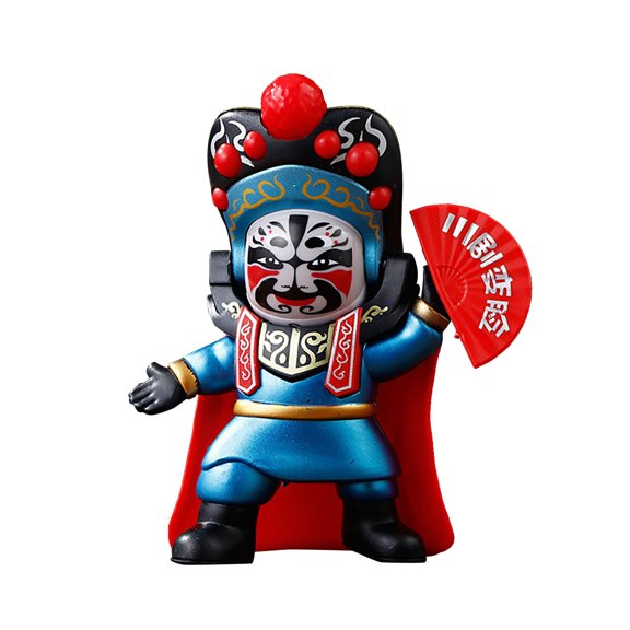 BJBSJSZ Sichuan Opera Face Changing Doll, Mask Shifting Puppet Decoration - Plastic Decorative Ornament Toys - Fidget Toys for Christmas Stocking Stuffer