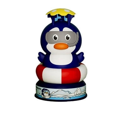 BJBSJSZ Sprinkler for Kids Toy, Outdoor Splash 360° Rotating Rocket Water Sprinkler Toy, Water Rockets Summer Toy Outdoor Yard Rocket Sprinkler for Kids 3 Years Up