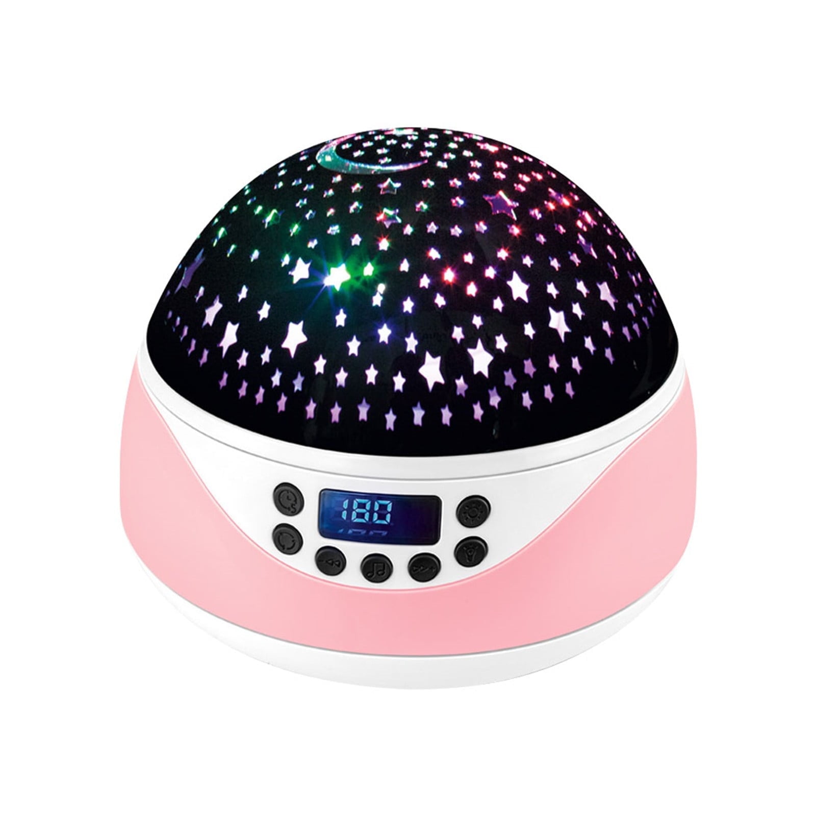 BJBSJSZ Star Light Projector - Night Light with Music & Timer, Sound Machine for Baby Sleeping, Birthday Gifts for Girls Boys 1-6-12, Remote Control Projection Lamp Colour Starry Sky