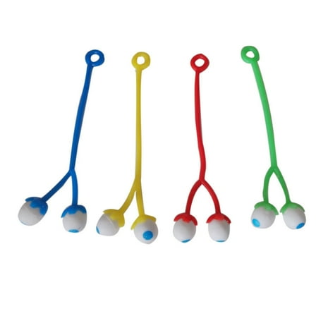 BJBSJSZ Stretchy Sticky Easter Eyeball Toys for All Ages - Sensory Stress Relief Birthday Gift Games for 𝗞𝗶𝗱𝘀 & Adults, Flexible Sticky String Toys for Party Favors & Classroom Rewards