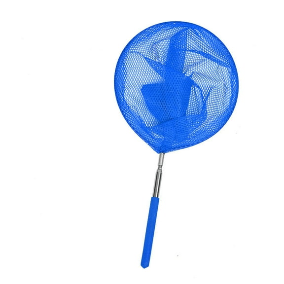 BJBSJSZ Swimming Pool Telescopic Leaf Net Skimmer Rake with Adjustable Aluminum Pole and Nylon Medium Fine Mesh for Cleaning Swimming Pools, Hot Tubs, Spas and Fountains