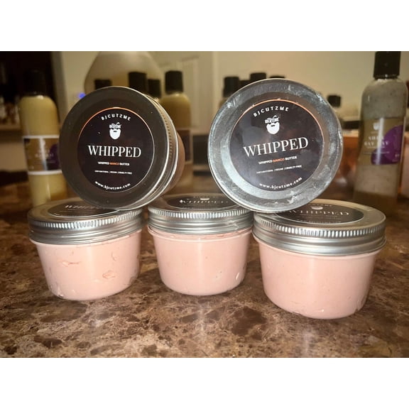 BJCUTZME Whipped Mango Body Butter (Skin moisturizer, Promotes healthy/clear skin, moisturizer)
