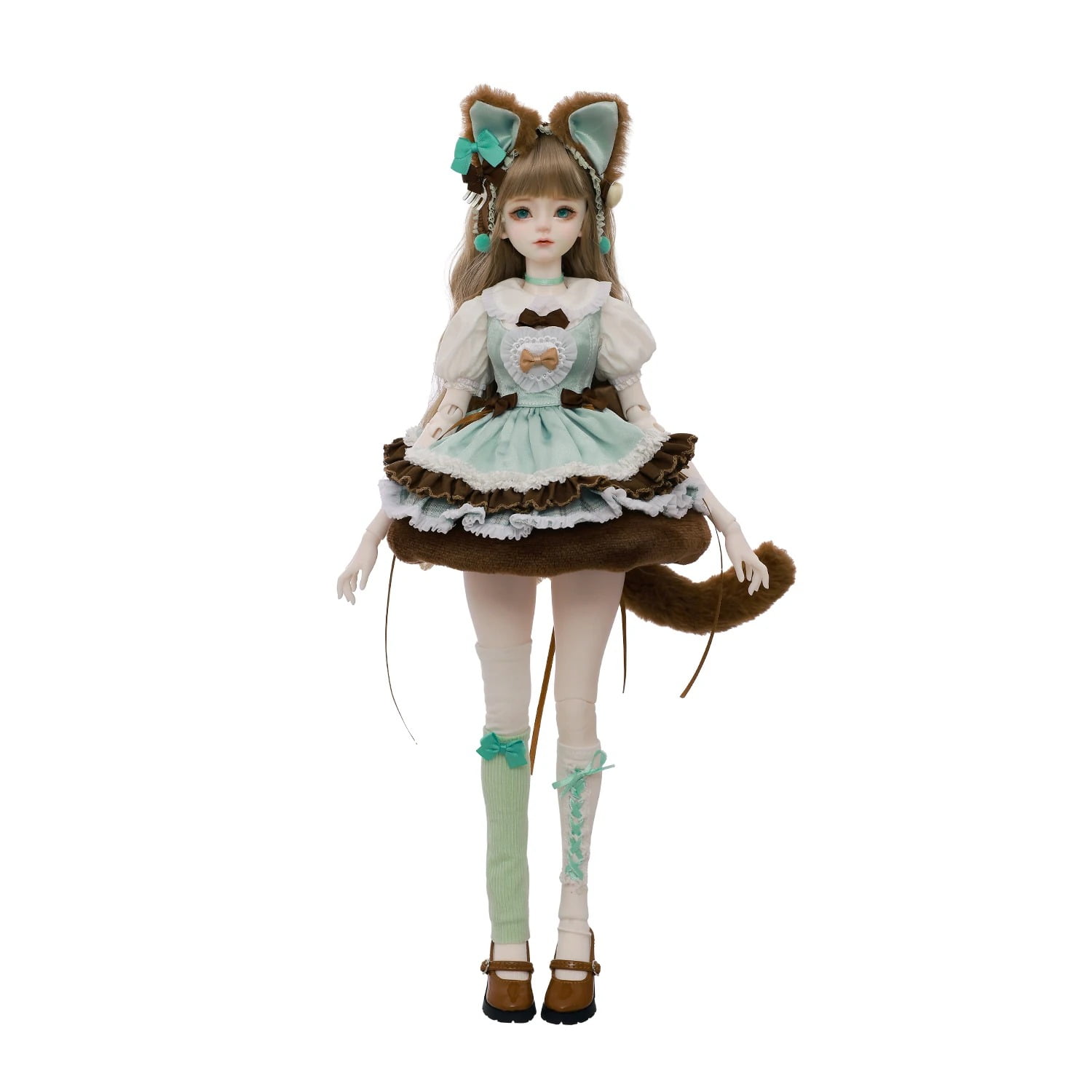 BJD Doll 1/4 Belinda C Mint Chocolate Kitten Fullset Lolita