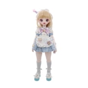 BJD Doll 1/4 Chelsea C Otaku-Approved Adorableness Girl Sweetheart Meat Leg Honey Bear Ice Cream Full Set Gifts