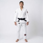 BJJ Gi For Men & Women Brazilian Jiu Jitsu Gi Preshrunk BJJ Uniform for Martial Arts Training - Size A5