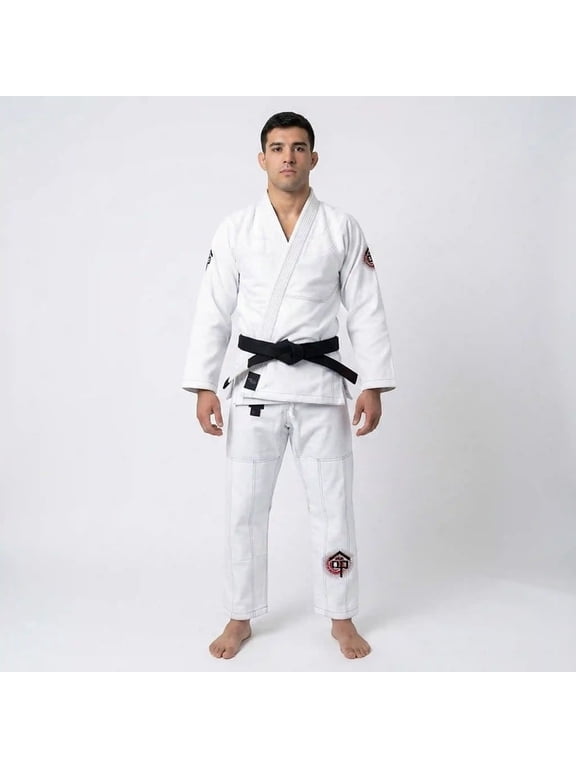 BJJ Gi For Men & Women Brazilian Jiu Jitsu Gi Preshrunk BJJ Uniform for Martial Arts Training - Size A5