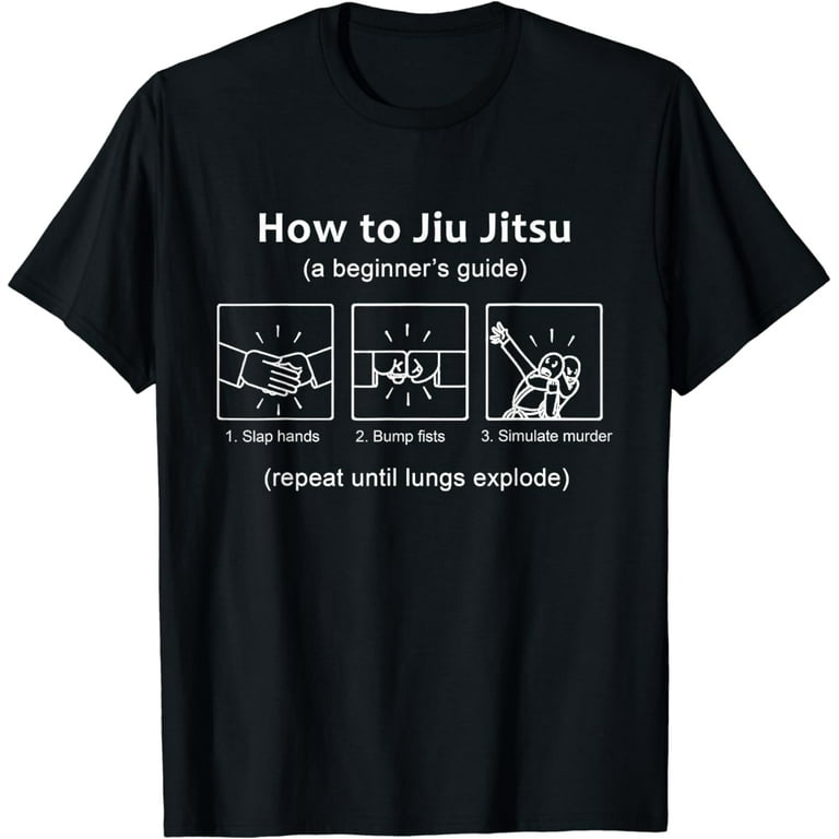 Beginners Bjj T-Shirt Funny Guide To Bjj Beginners Bjj T-Shirt Funny Guide To Bjj