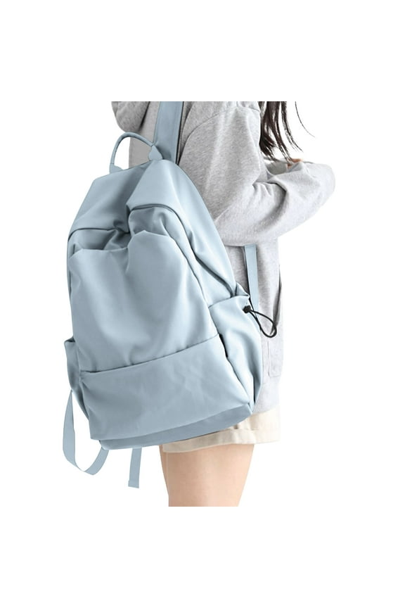 Unisex Lightweight Water-Resistant Multipurpose Backpack, Blue