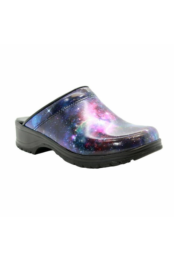 BJORK Flex Pro Open Back Leather Clogs (Galaxy EU-41)