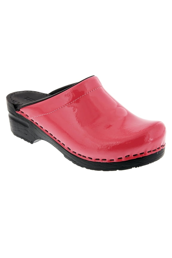 Flexible Clog in Patent Leather (Fuchsia, EU-38)