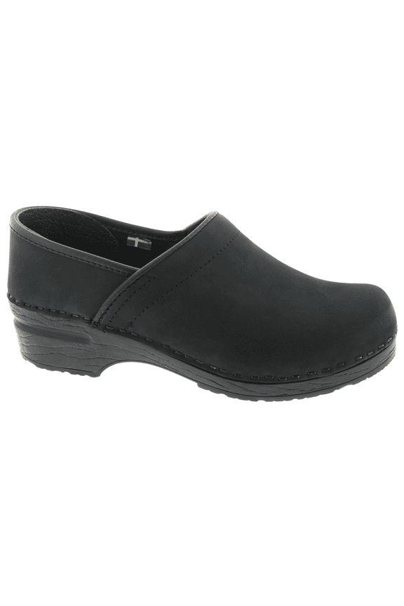 BJORK Professional Leather Clogs (Black Oiled - EU41)