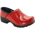 thumbnail image 1 of BJORK Swedish Professional Leather Clogs (Red Patent - EU36), 1 of 7