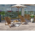 thumbnail image 1 of BJPCLNE Outdoor Chairs - Becher Relax Patio Chair Set of 2 - Natural Oil Finish, 1 of 2